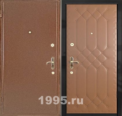 Железные двери эконом класса № 18